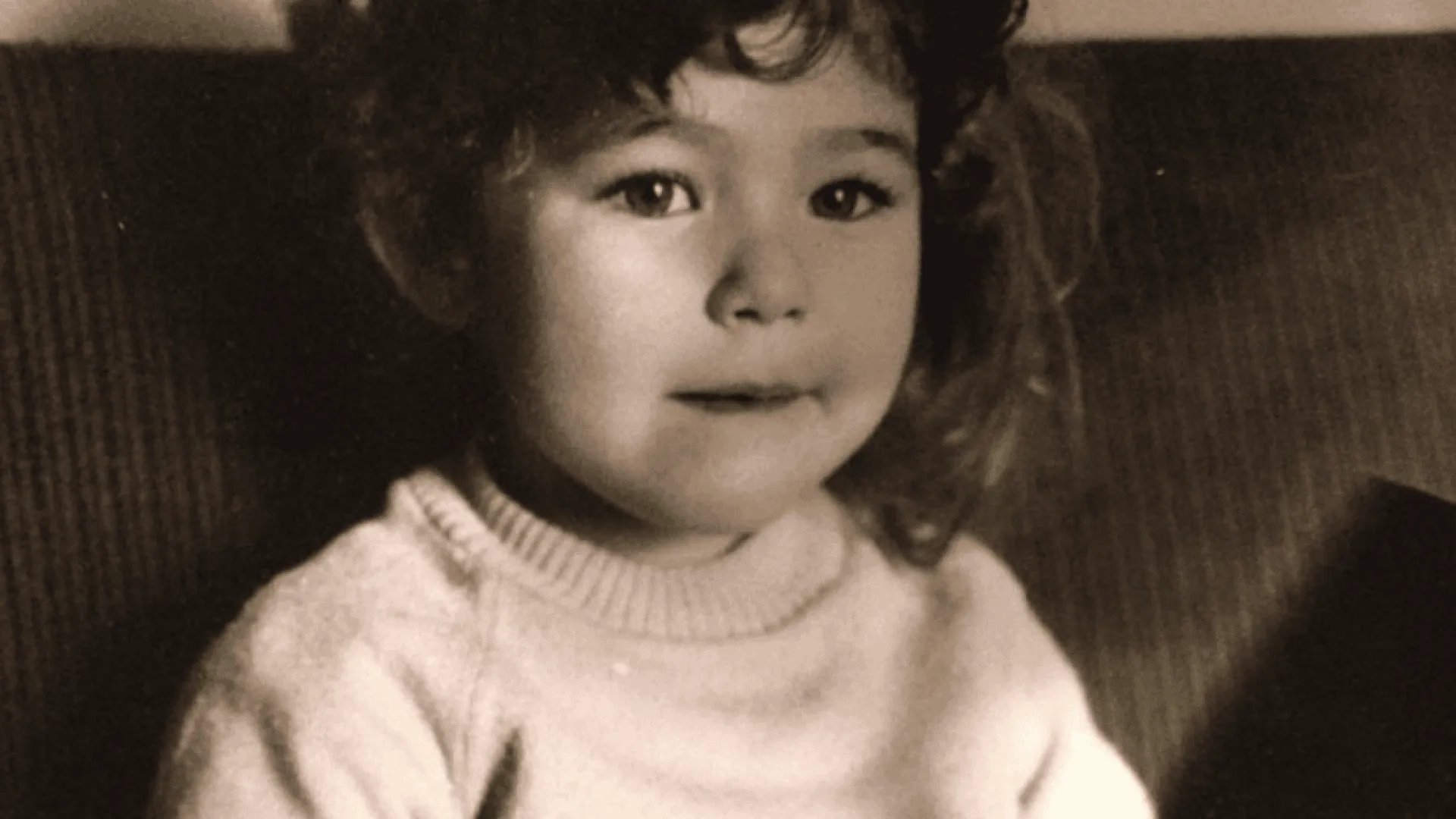 Katarzyna Cichopek jako dziecko, 