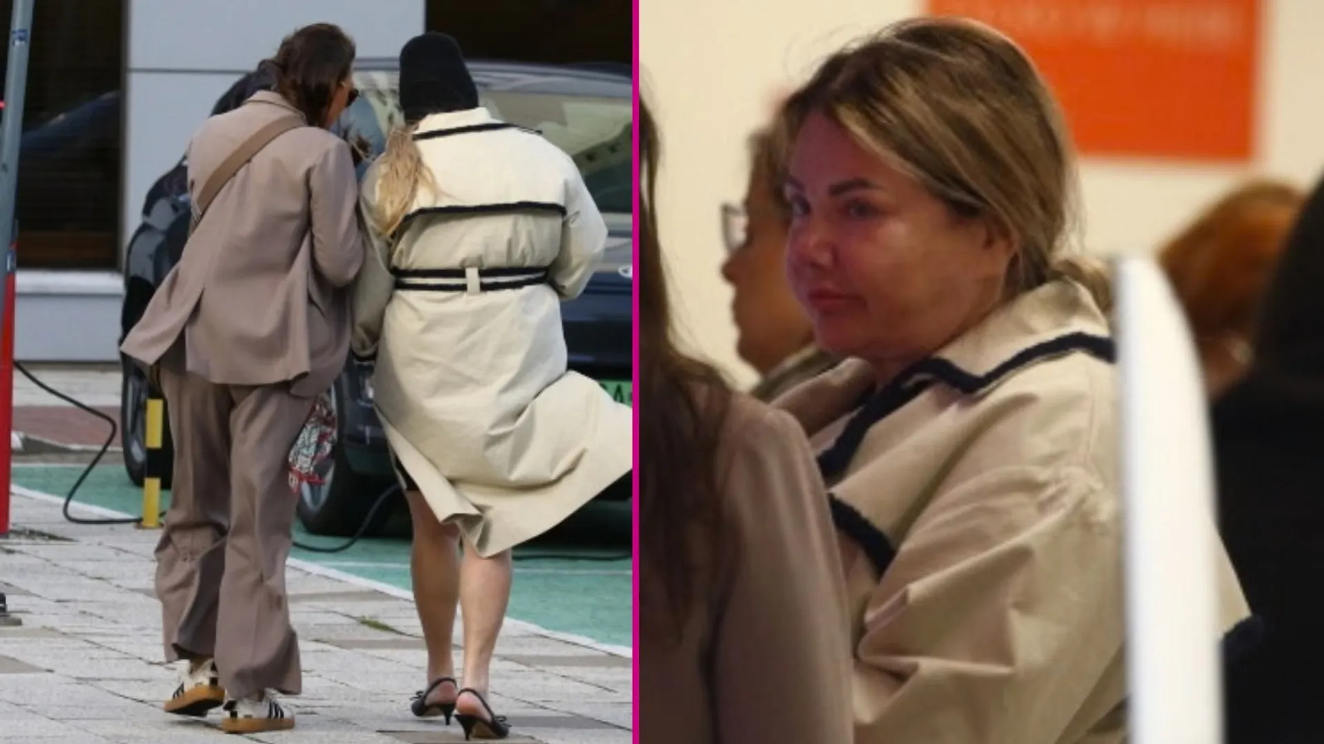 Katarzyna Niezgoda na zdjęciach paparazzi