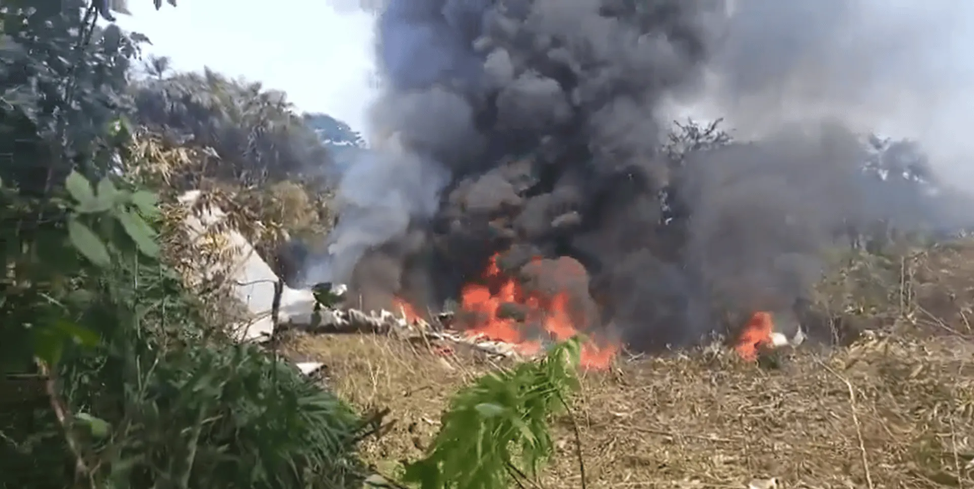 Katastrofa samolotu wojskowego w Kolumbii