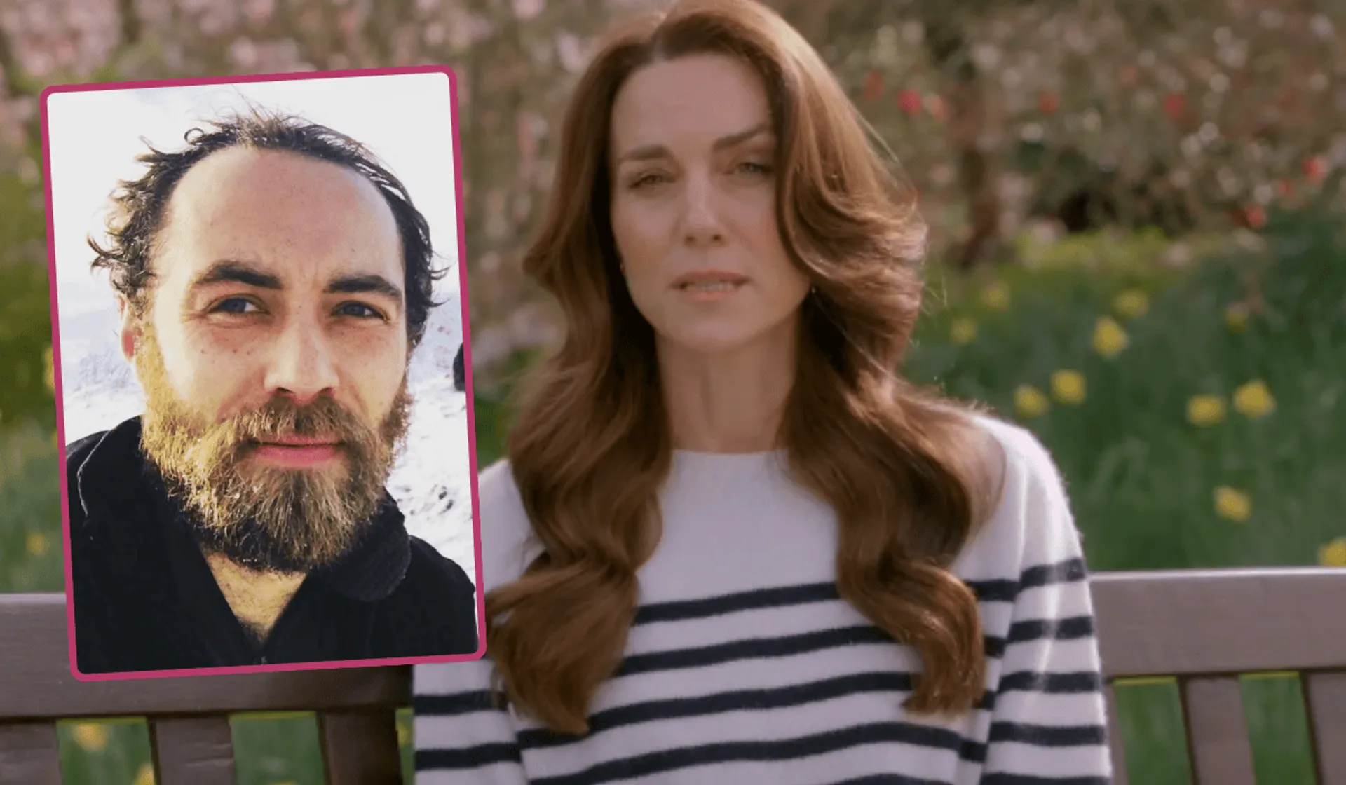 James Middleton wspiera Kate