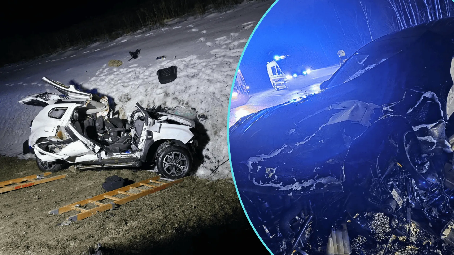 Tragiczny wypadek w Słomczynie: dwie osoby nie żyją