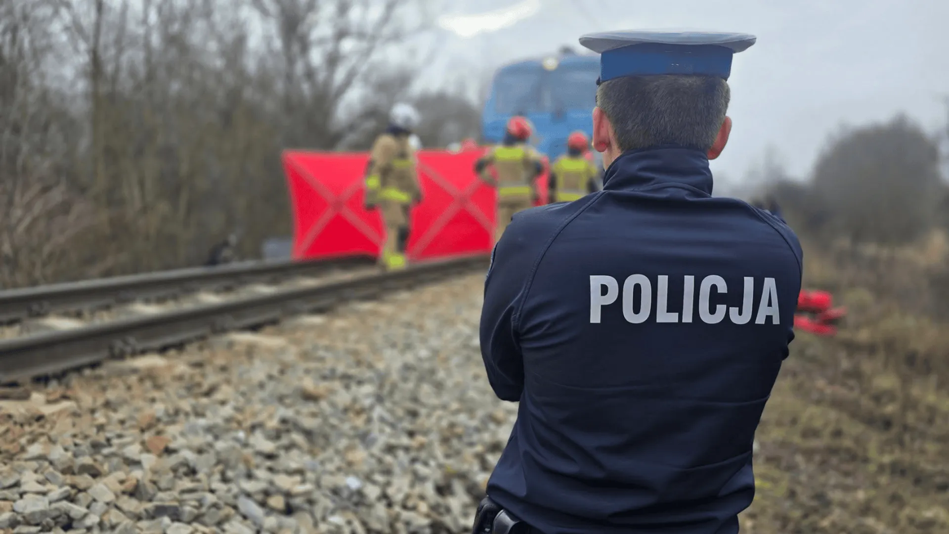 Tragedia na torach w Ziębicach. Dwie osoby zginęły