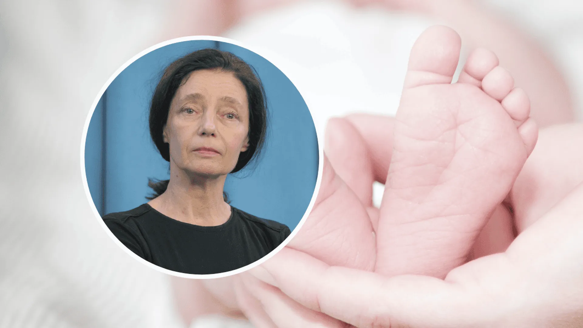 Barbara Sienkiewicz fot. Jan Bielecki/ east news, tło: canva