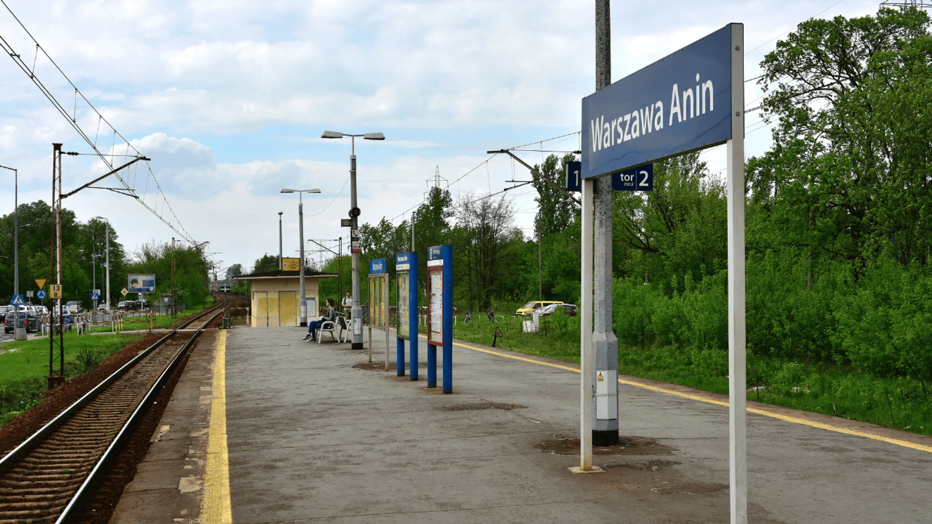 Chłopiec wpadł pod pociąg Warszawa Anin