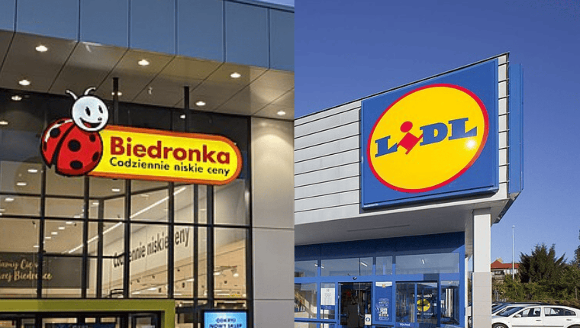 Lidl i Biedronka