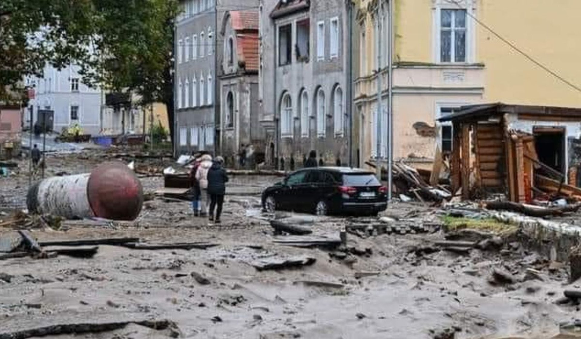 Lądek Zdrój po powodzi