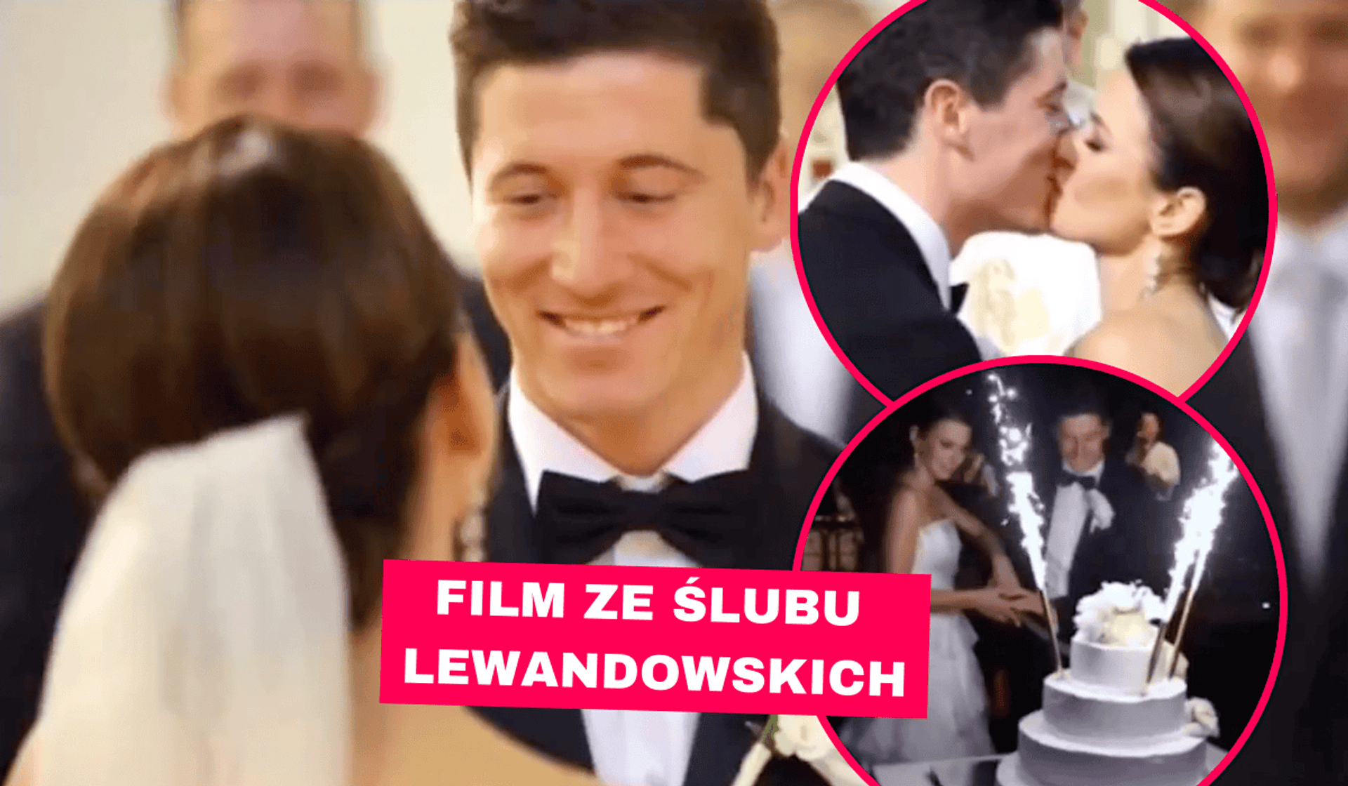 Film ze ślubu Lewandowskich