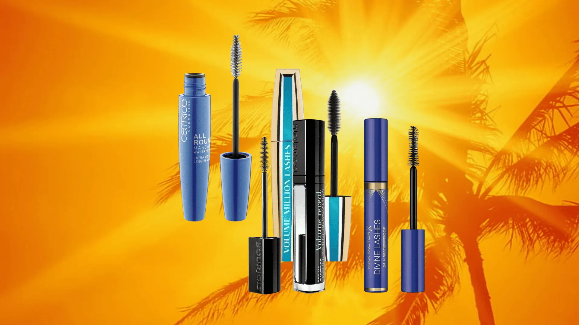 Wodoodporne tusze do rzęs