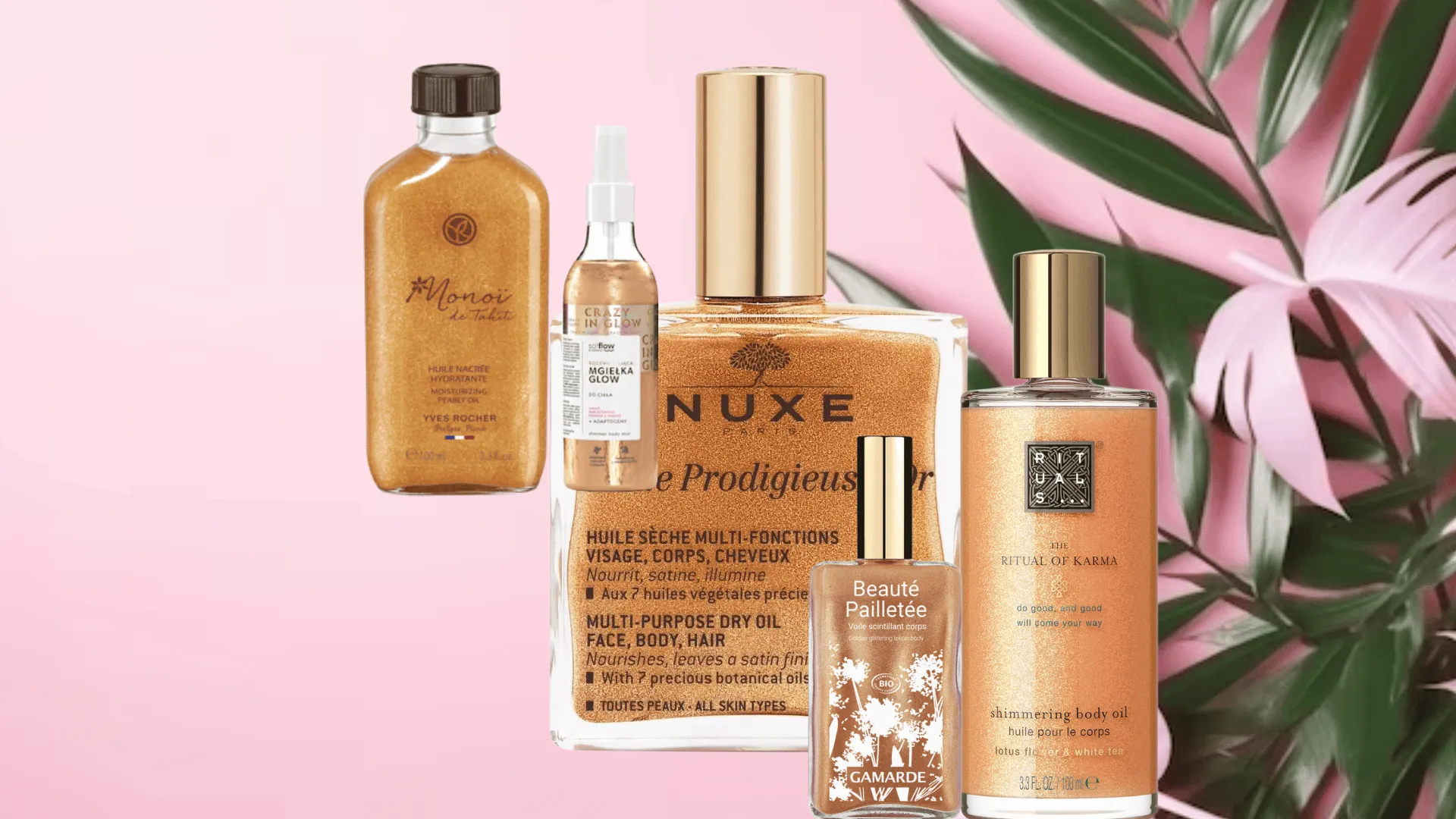 Rozświetlające kosmetyki do ciała