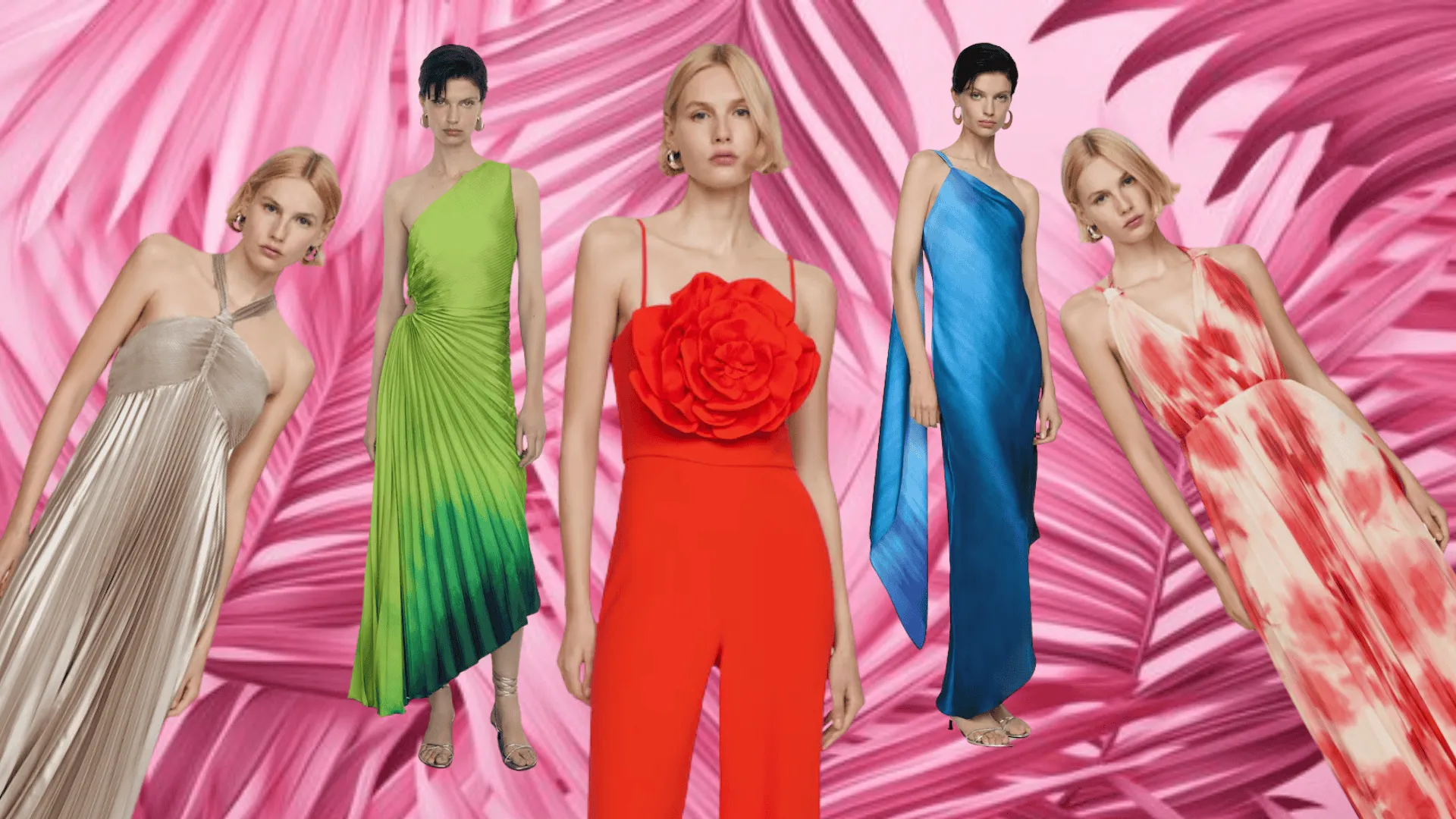 Mango sukienki i kombinezony z wyprzedaży