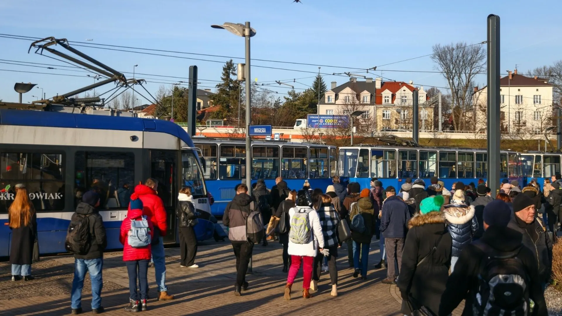 Kraków, awaria  tramwaju