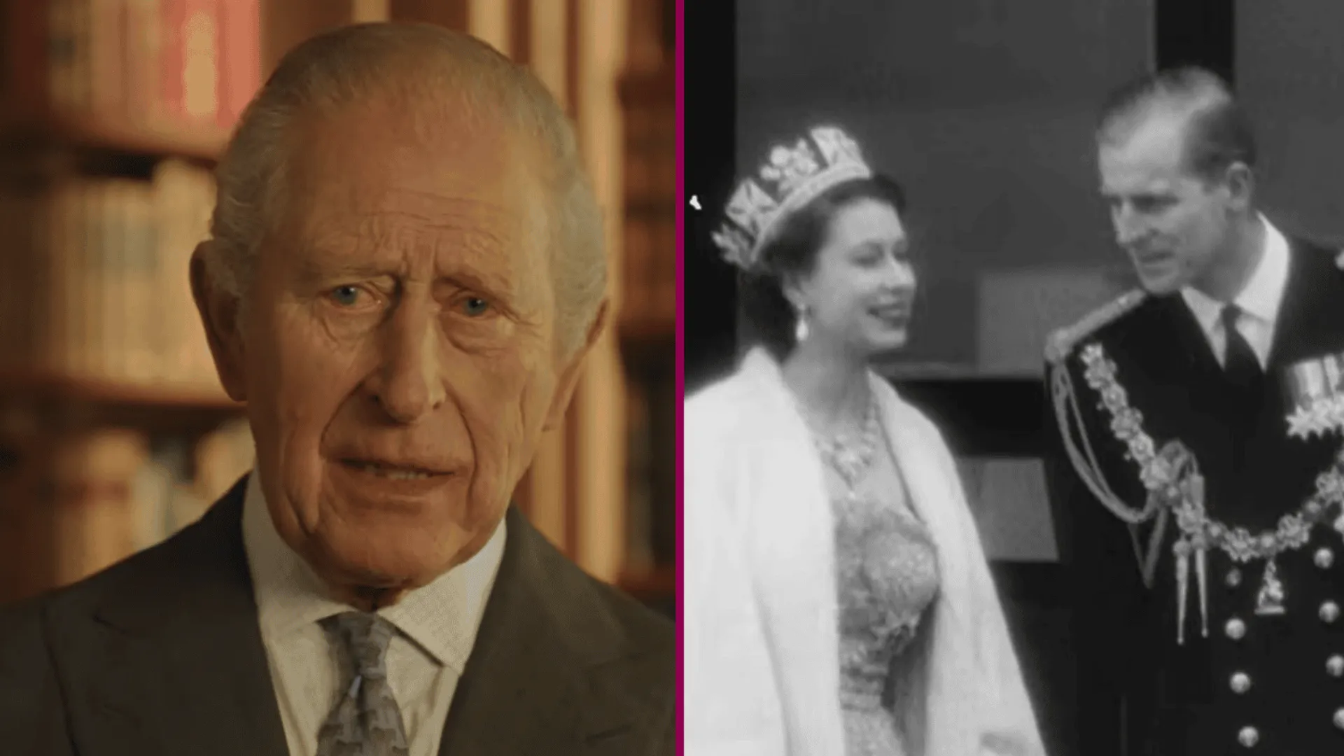 Król Karol III, Królowa Elżbieta II, Książę Filip