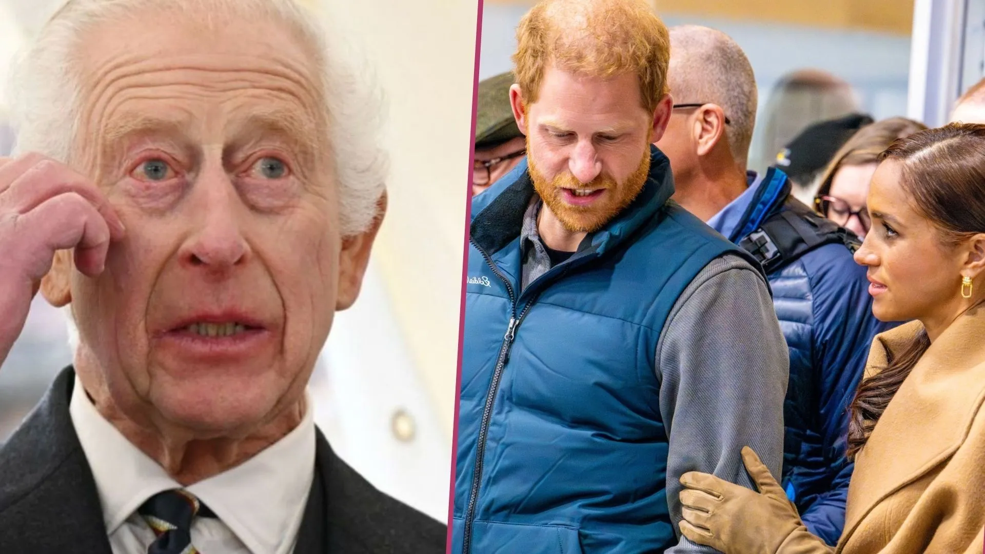 Król Karol III, Meghan i Harry