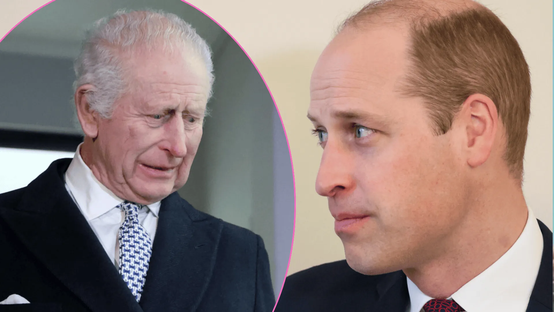 Król Karol III i książę William