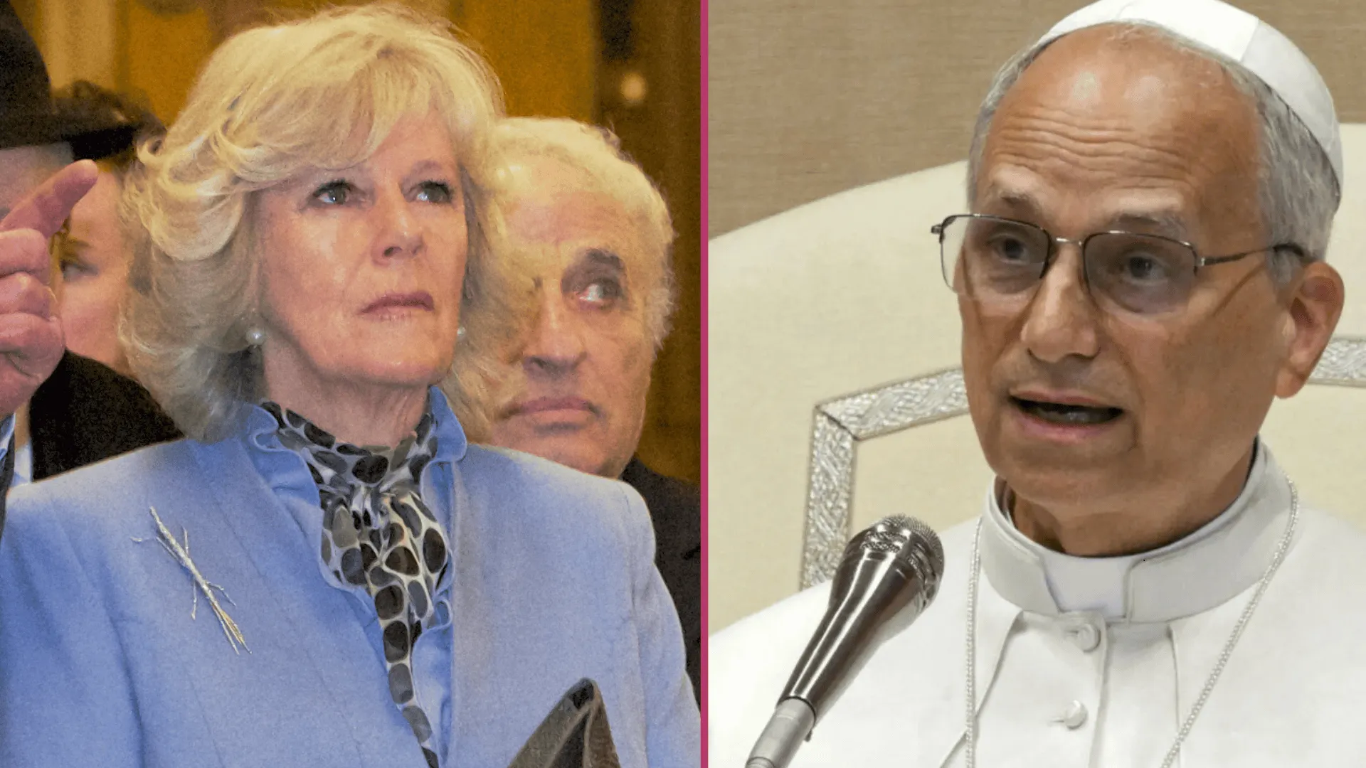 Królowa Camilla, papież Leon XIV, fot. East News