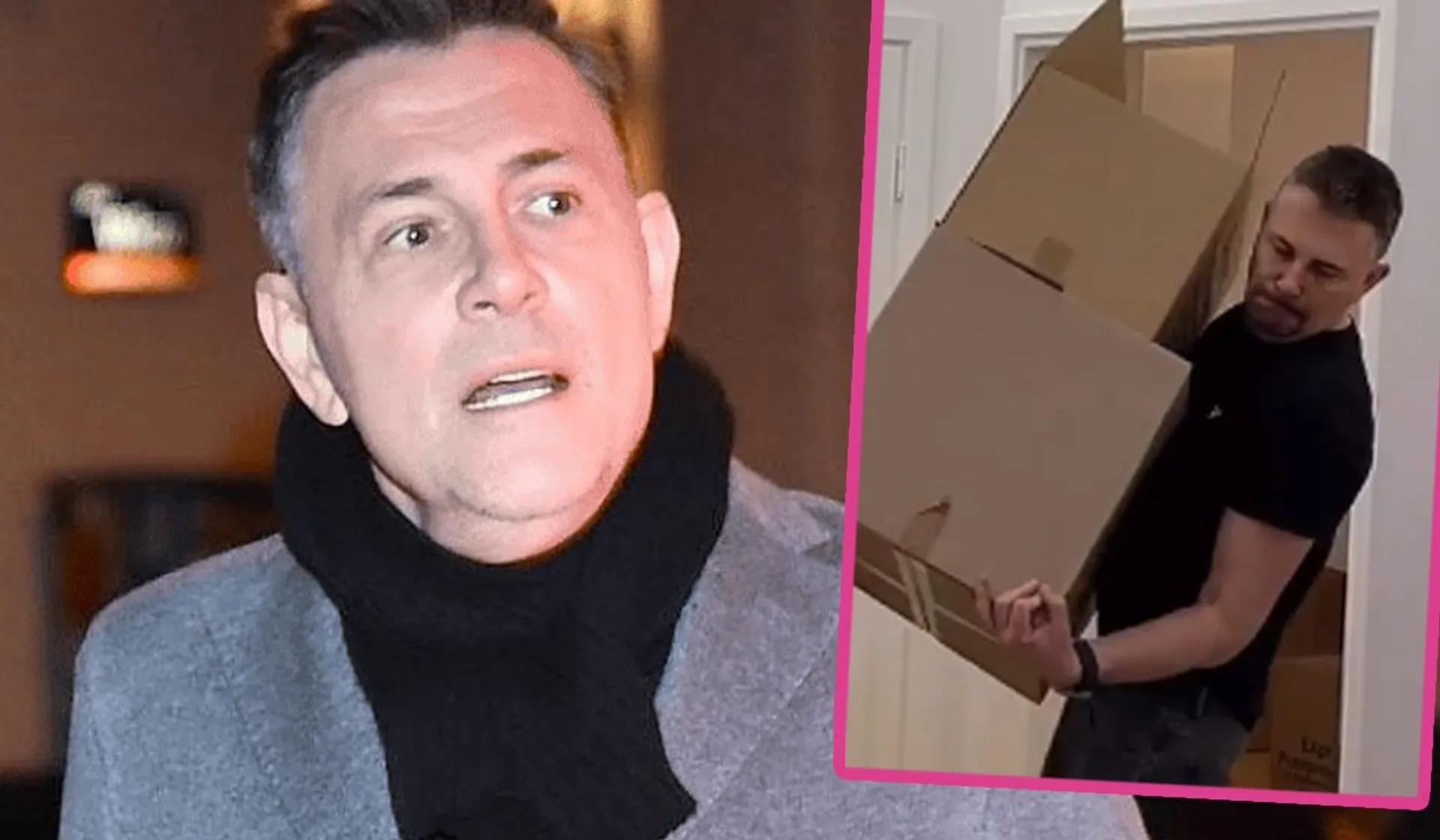 Krzysztof Ibisz spakował rzeczy i wyprowadził się z mieszkania. Zdjęcia pokazał w sieci