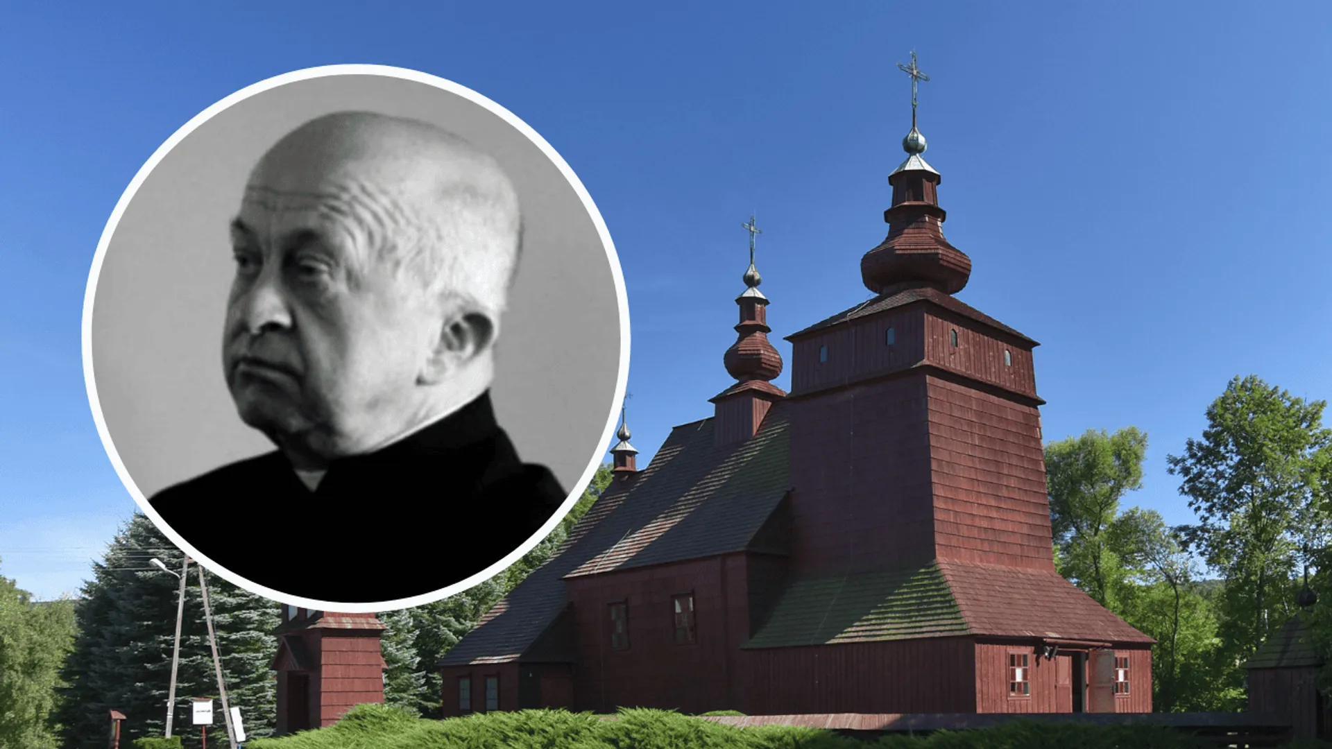 Ksiądz Jan Adamczyk, kościół w Męcinie Wielkiej