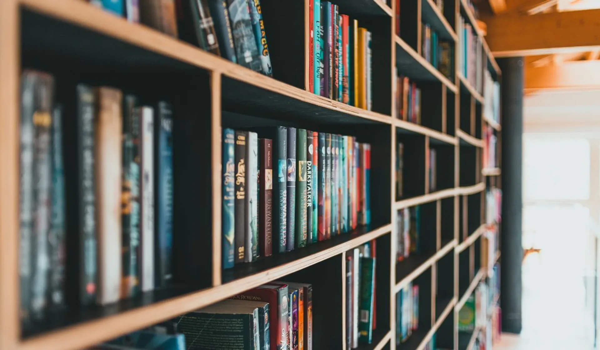 Książki na półce