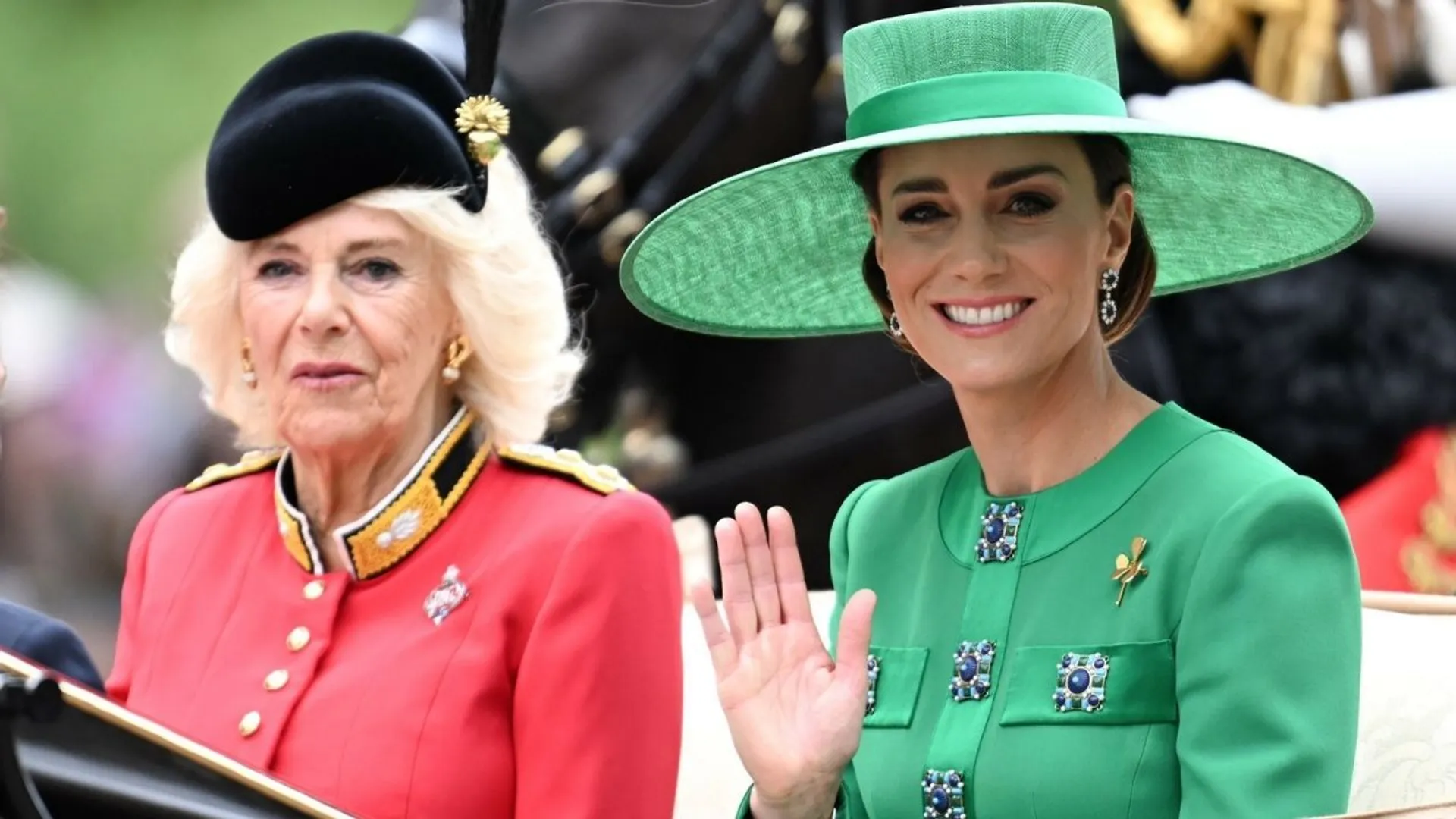Księżna Kate i królowa Camilla