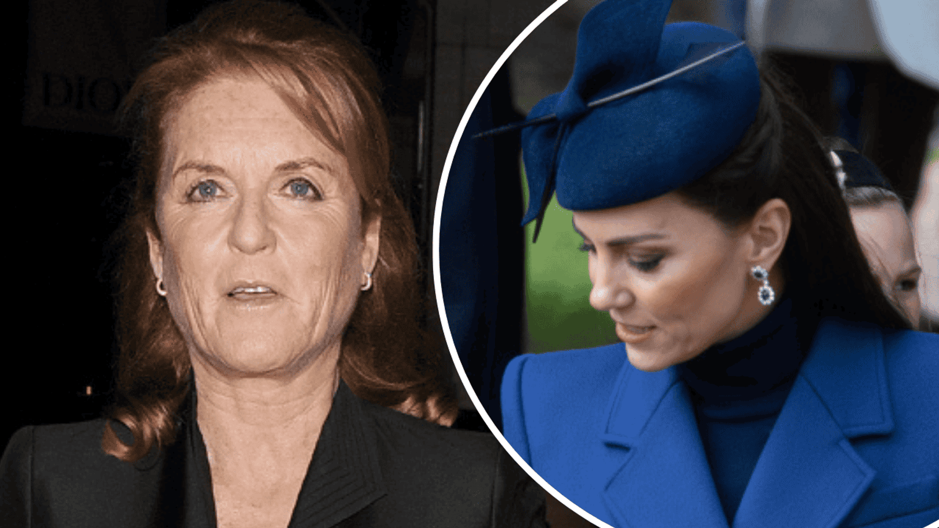 Księżna Kate i Sarah Ferguson