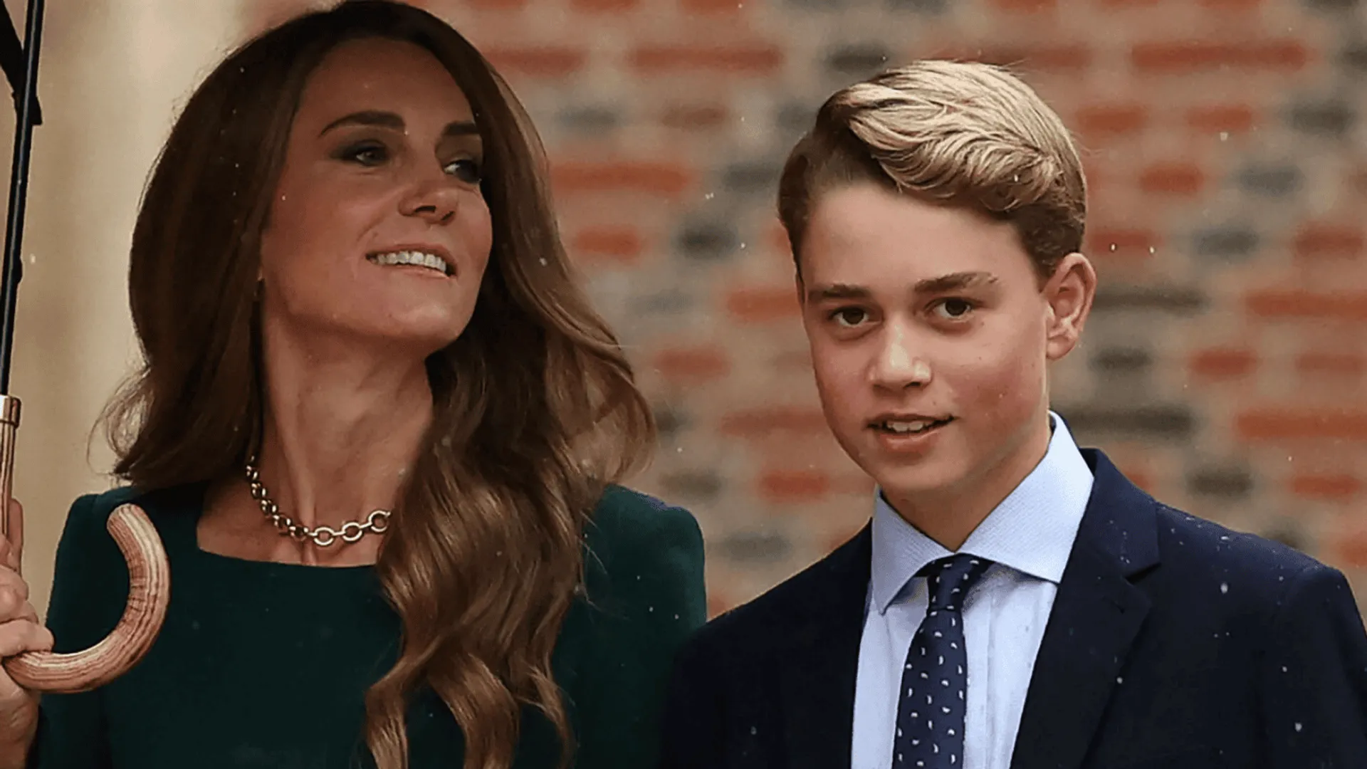 Księżna Kate, książę George