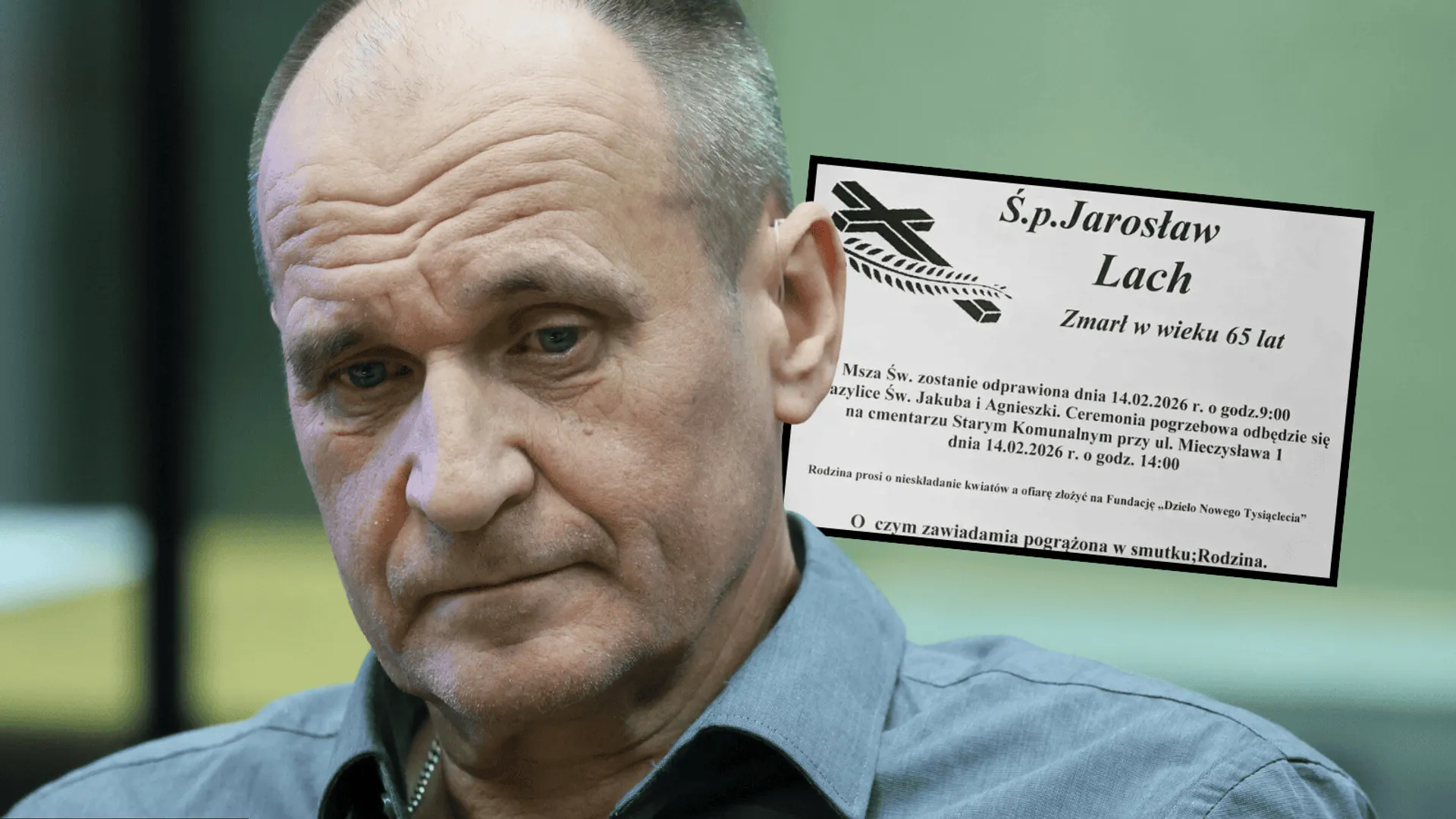 Nie żyje Jarosław Lach, fot. Paweł Kukiz/Facebook, Adam Burakowski/East News
