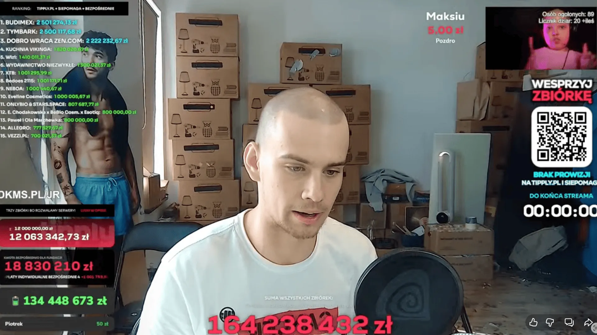 Zbiórka charytatywna Łatwoganga, fot. latwogang/YouTube