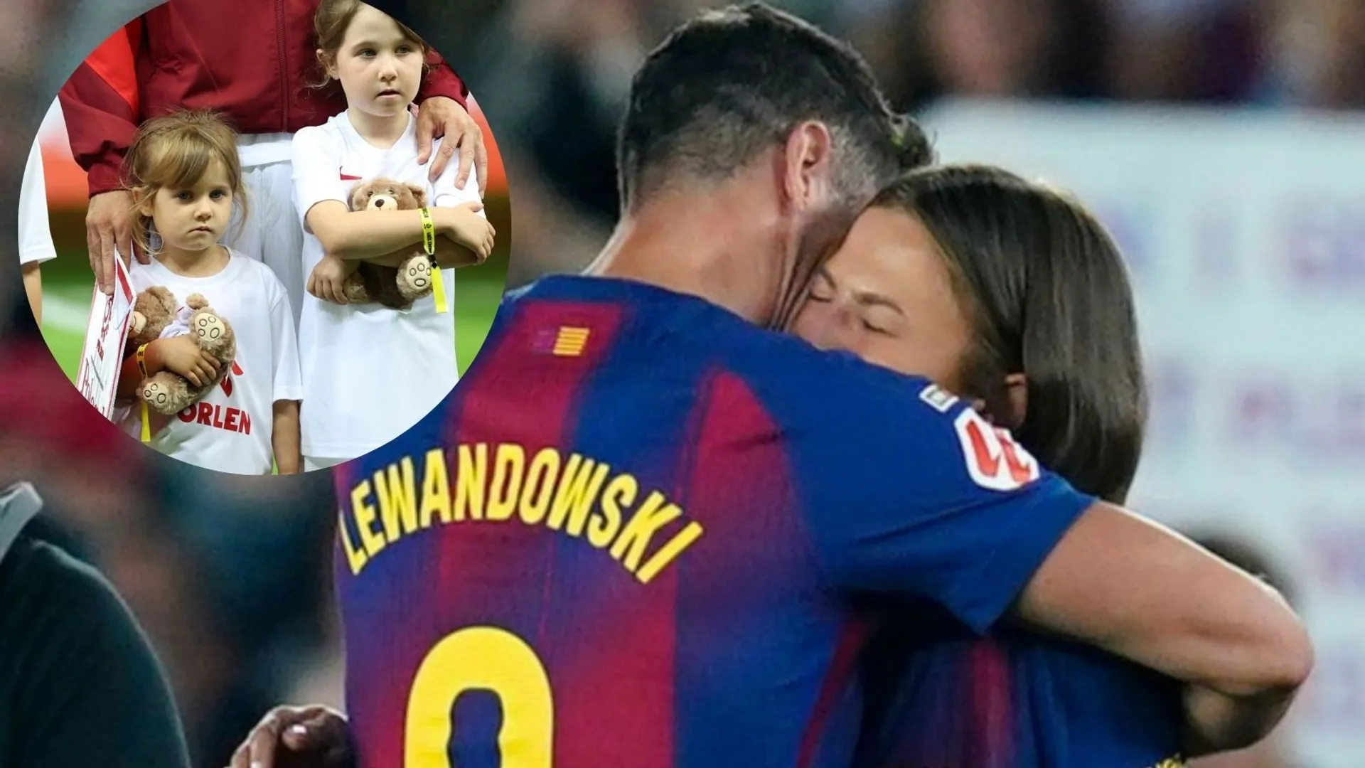 Ania i Robert Lewandowscy