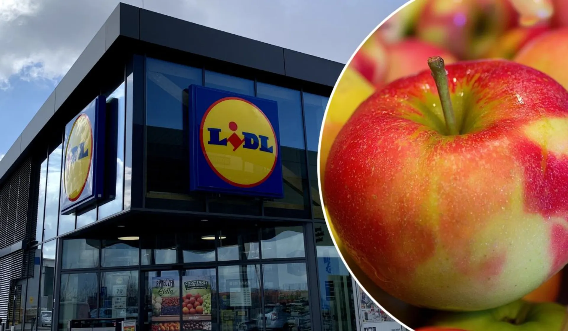 Lidl, jabłka