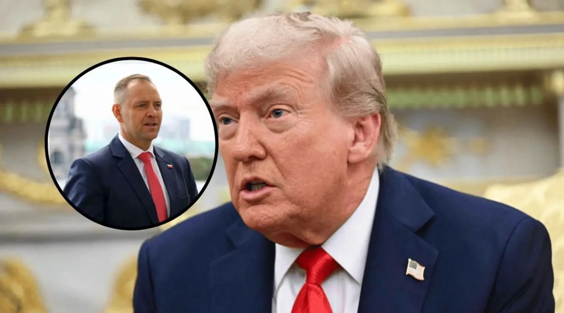 Donald Trump i Karol Nawrocki