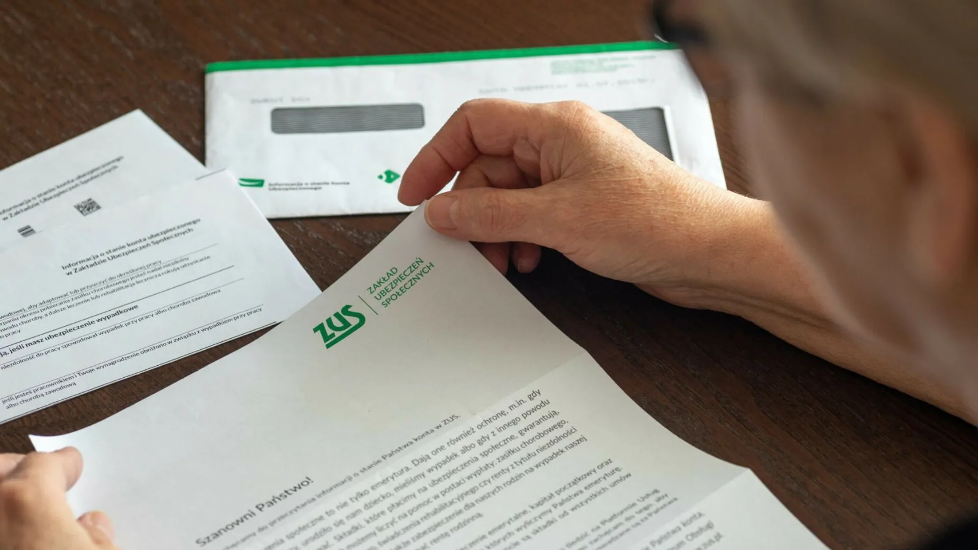 List od ZUS