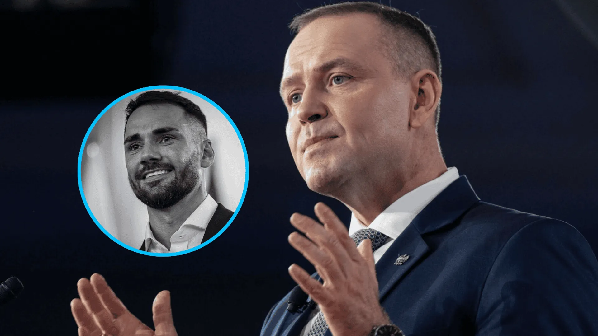 Karol Nawrocki, Łukasz Litewka, fot. Rex Features/East News, Karol Nawrocki/X