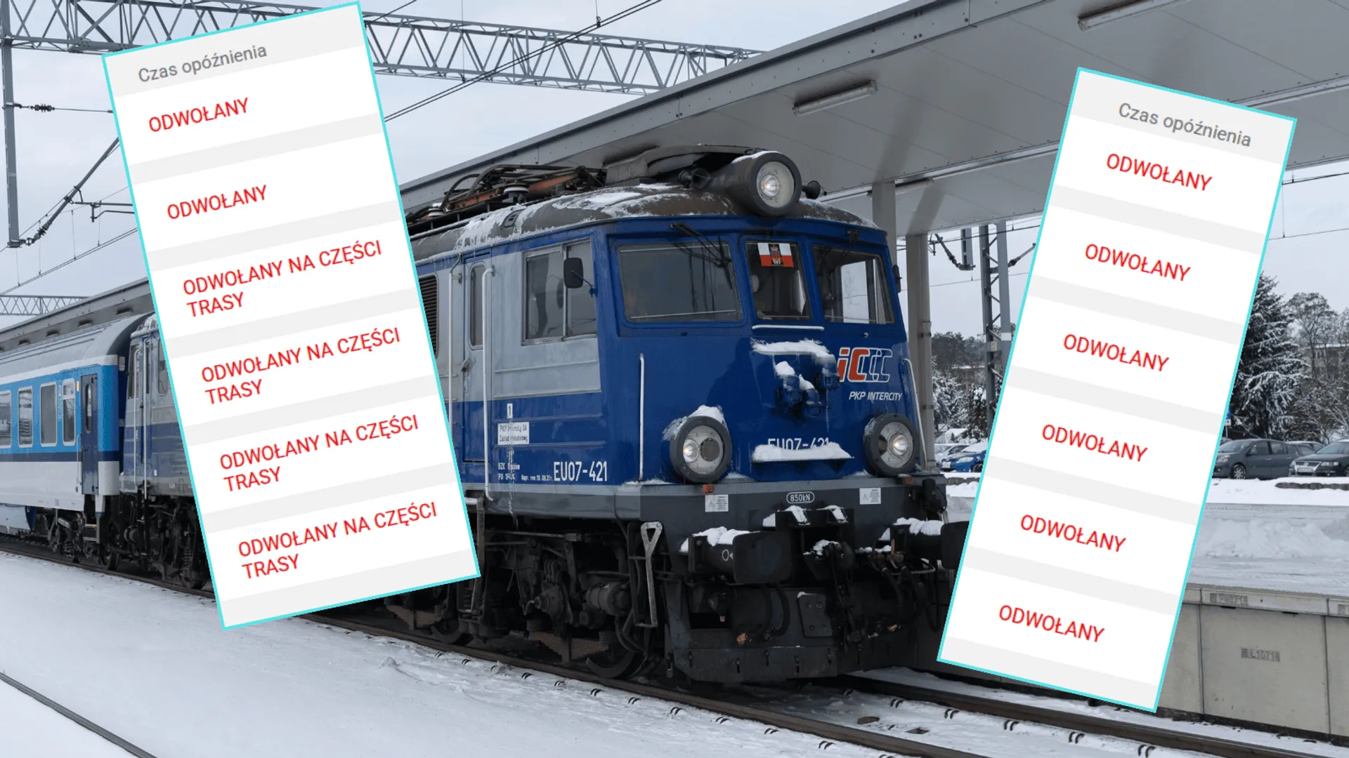 Paraliż PKP. Takiej sytuacji nie było od dawna. Podróżni utknęli na wiele godzin