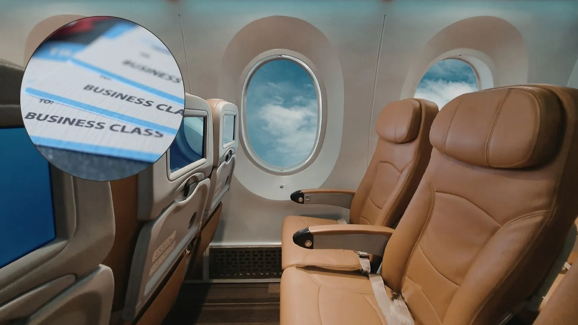 Lot w biznes klasie Lufthansa 