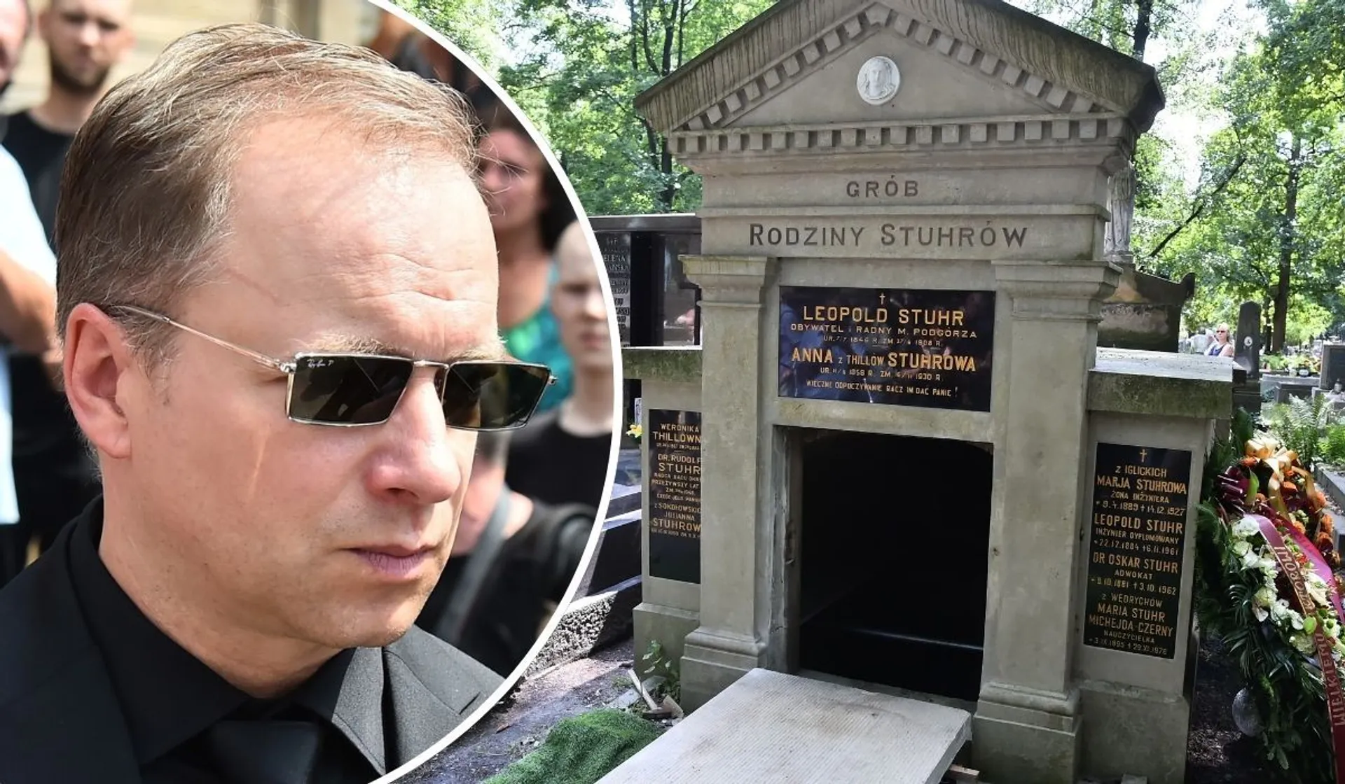 Maciej Stuhr, grobowiec