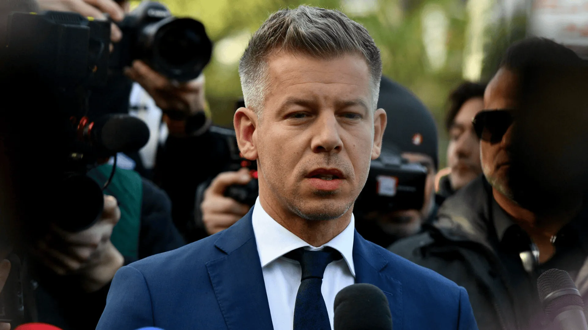 Peter Magyar, fot. FERENC ISZA/AFP/East News