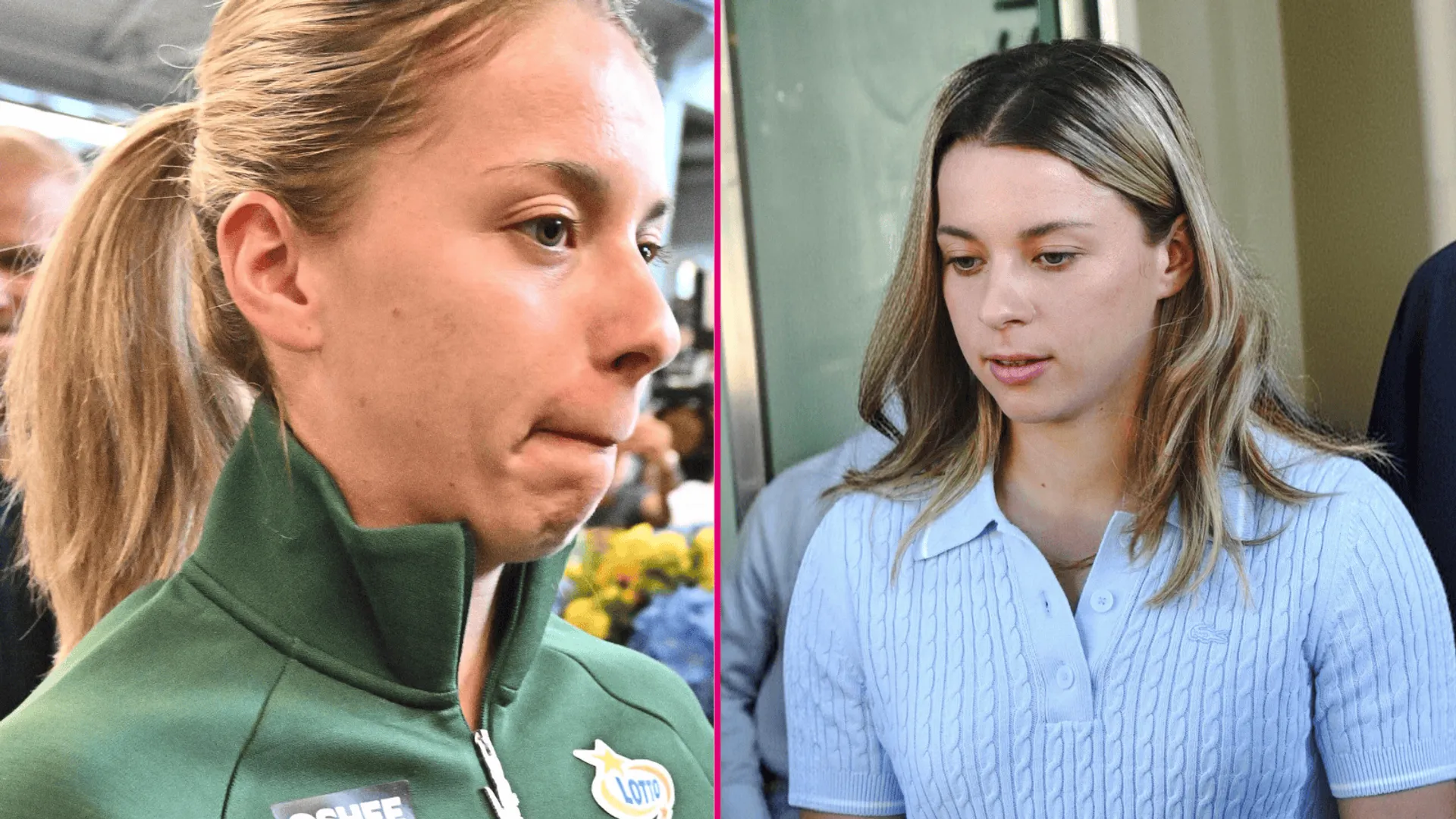 Maja Chwalińska w zielonej bluzie