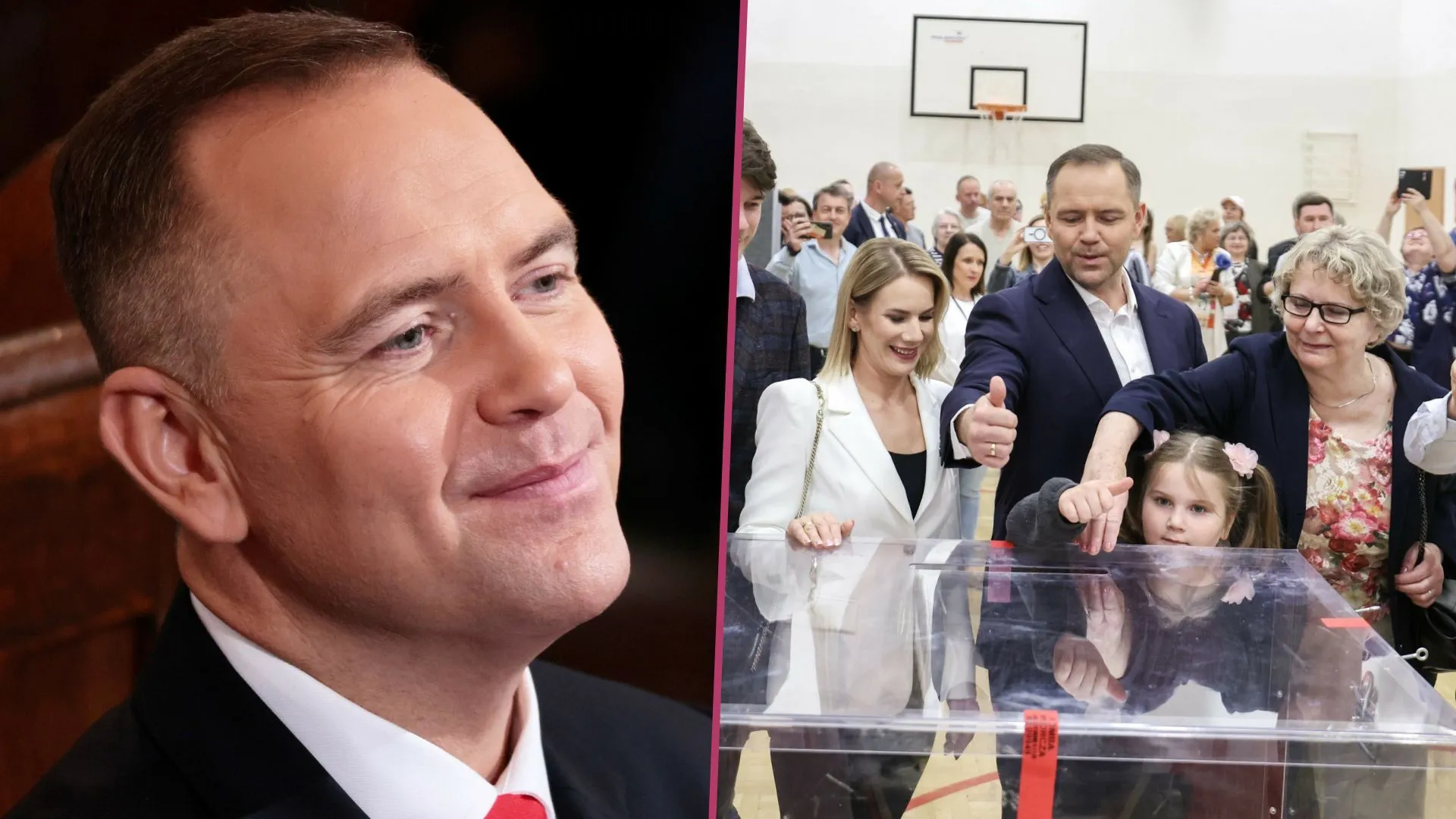 Karol Nawrocki z rodziną