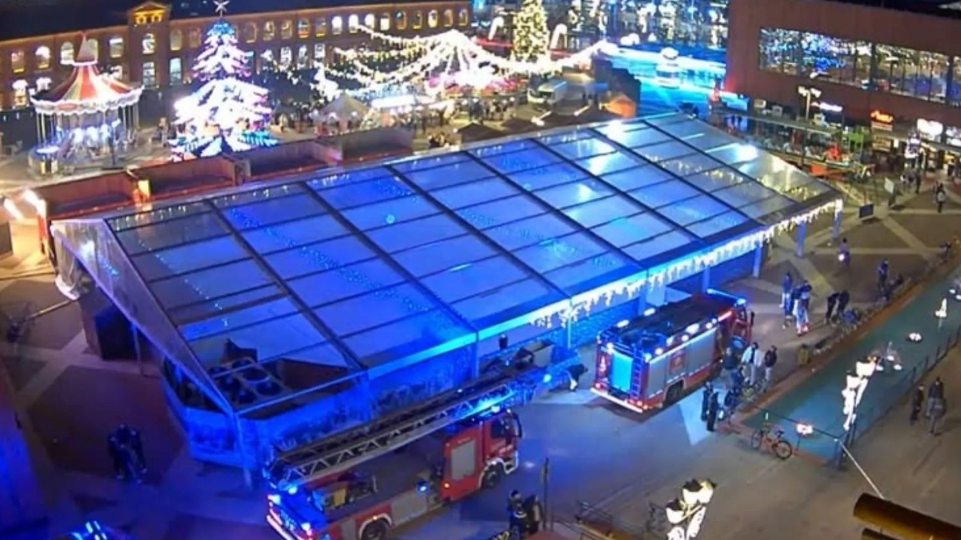 Pożar Manufaktury w Łodzi