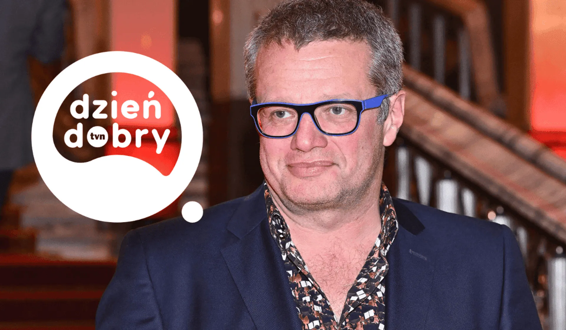 Marcin Meller pojawił się w "Dzień dobry TVN", fot. KAPiF