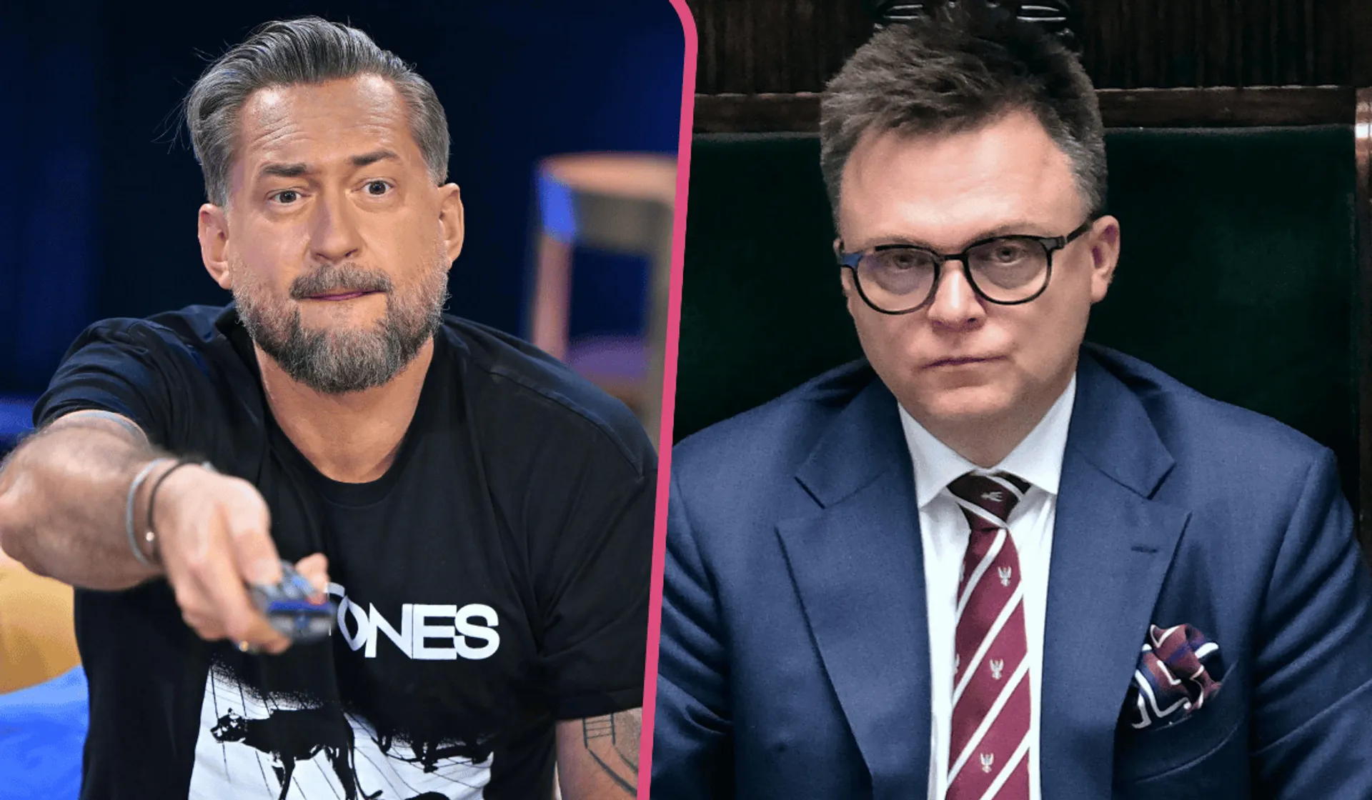 Marcin Prokop i Szymon Hołownia