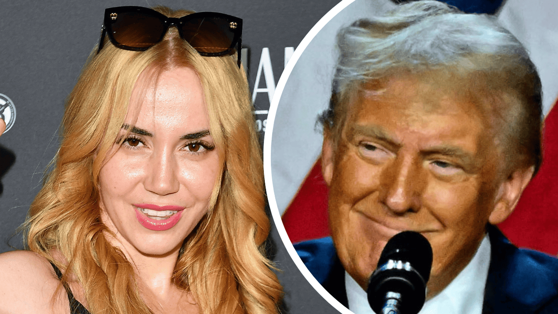 Marianna Schreiber i Donald Trump