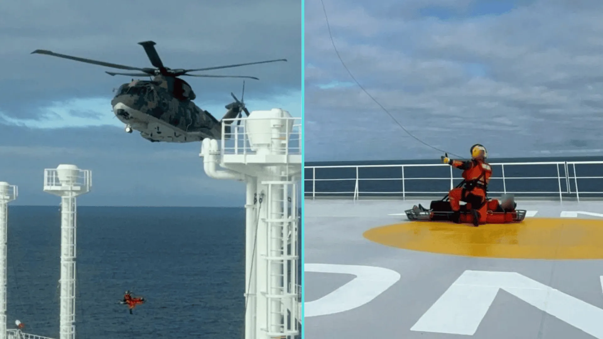 Ewakuacja polskiego marynarza na Atlantyku. Skomplikowana akcja ratunkowa w pobliżu Azorów