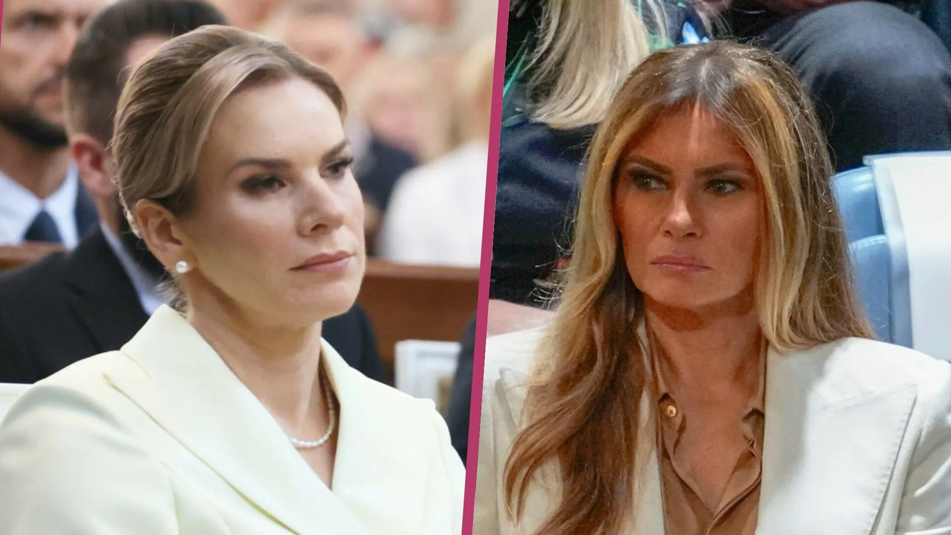 Marta Nawrocka, Melania Trump