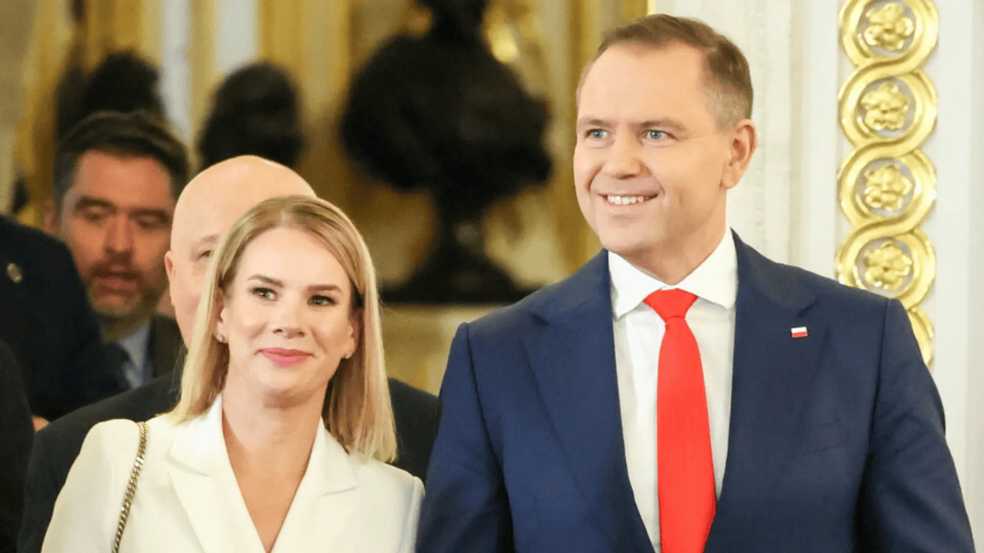 Marta Nawrocka i Karol Nawrocki