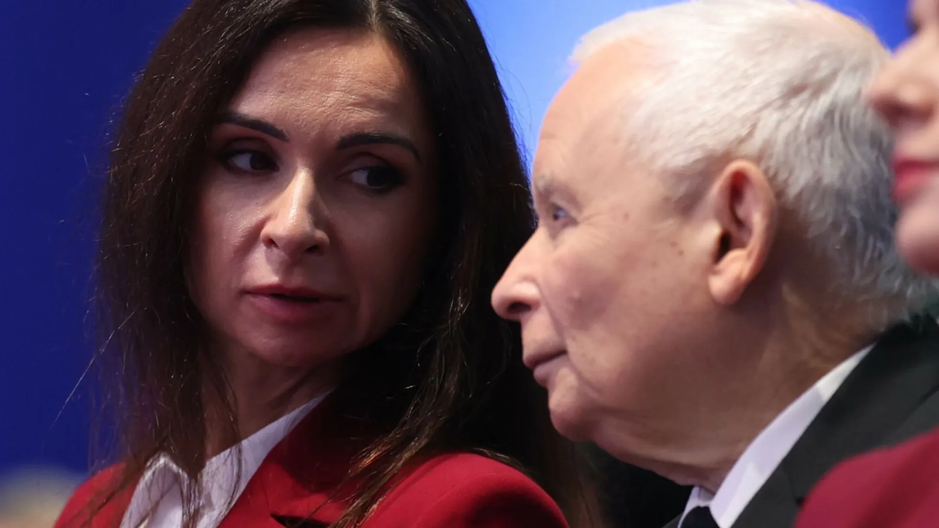 Marta i Jarosław Kaczyńscy