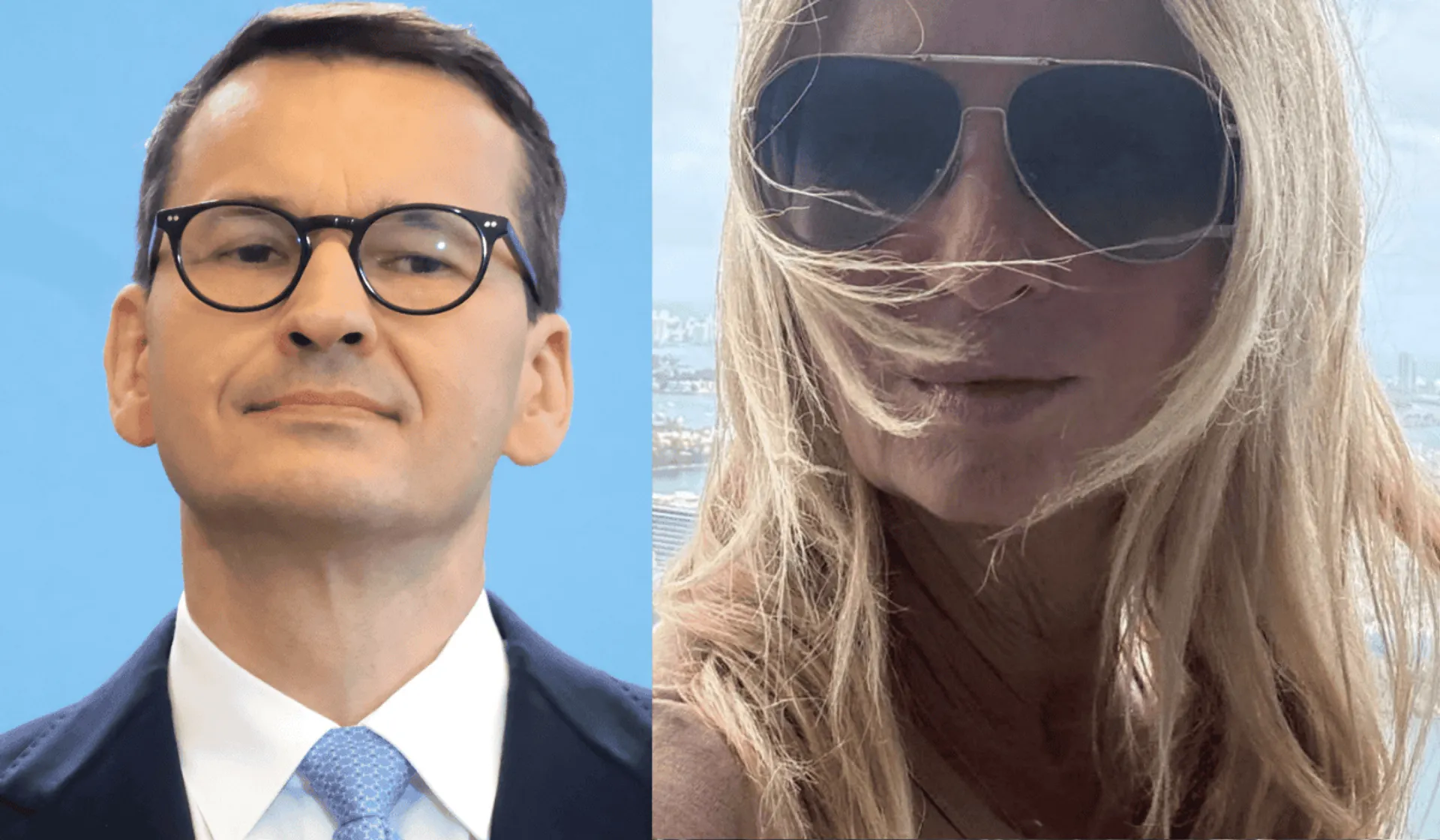 Mateusz Morawiecki i Joanna Kurska