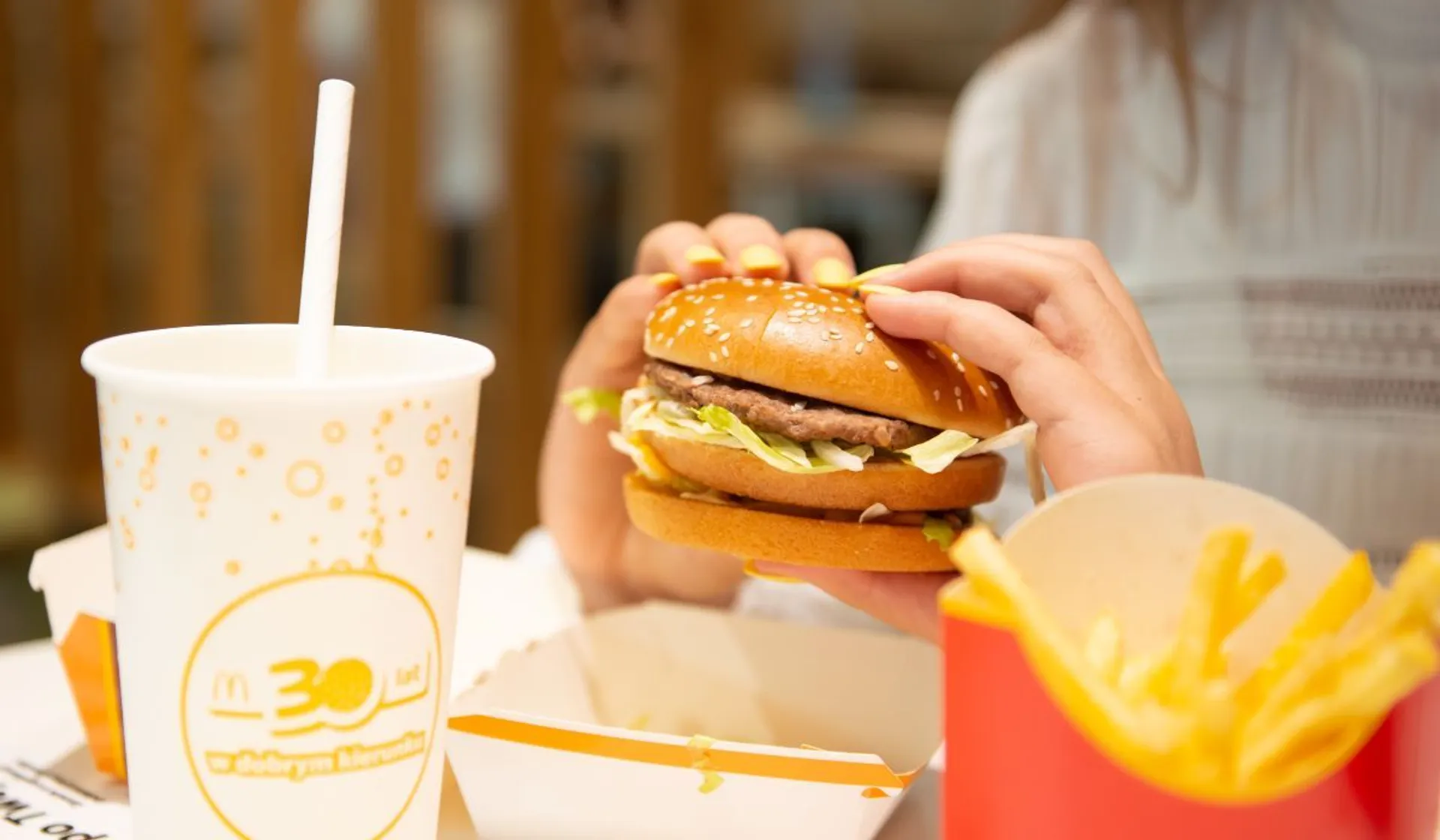 Jedzenie z McDonald's