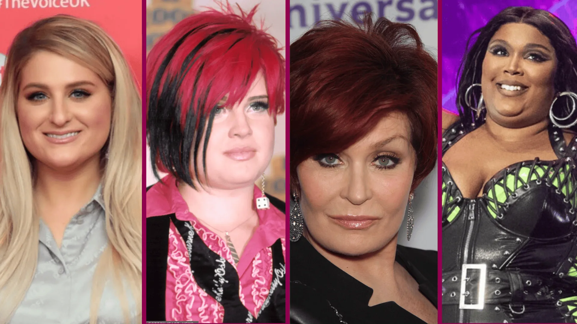 Meghan Trainor, Kelly Osbourne, Sharon Osbourne, Lizzo
