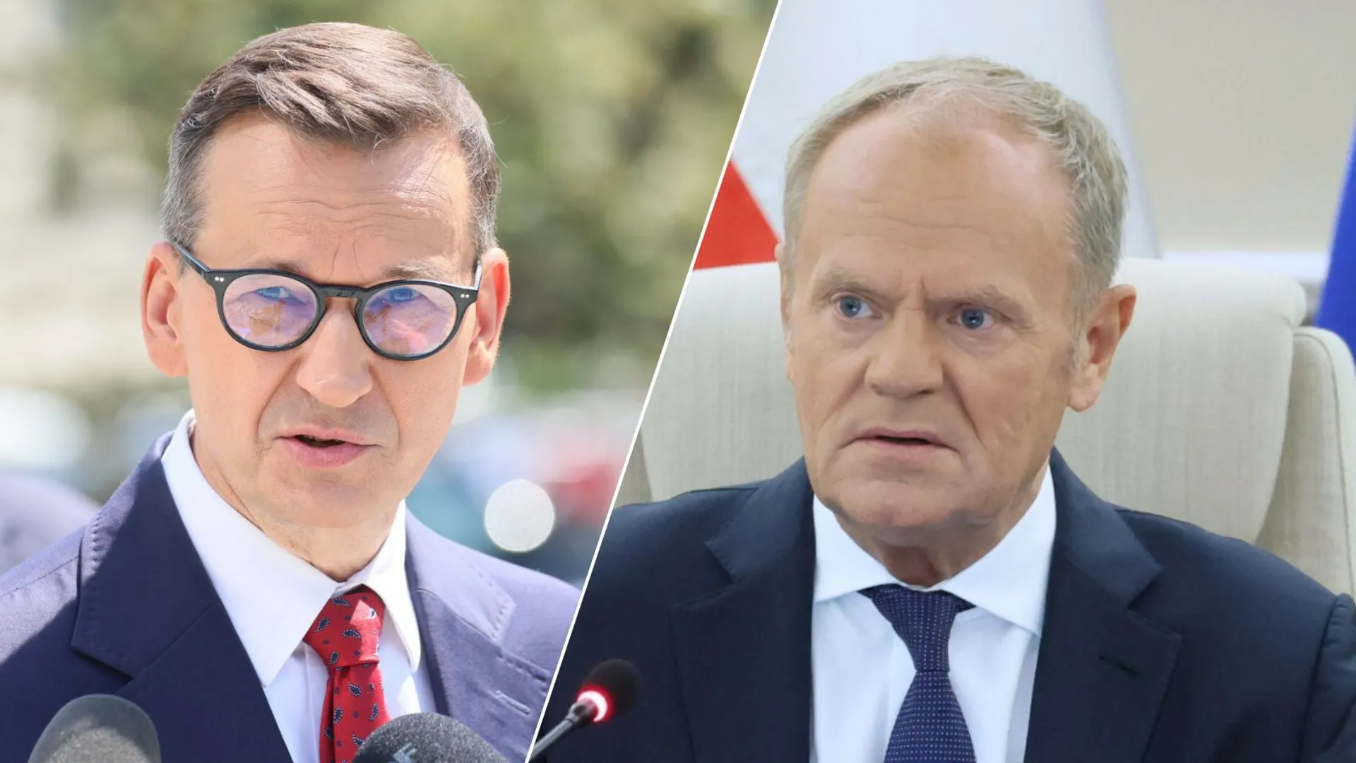 Morawiecki i Tusk